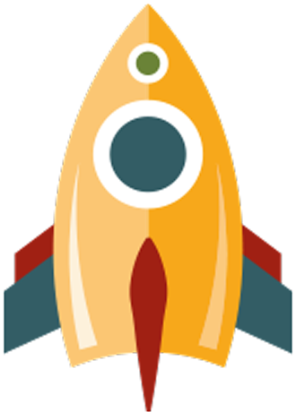 Rocket ship icon